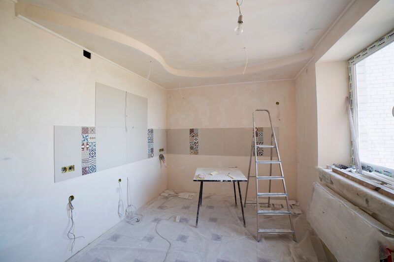 Umbau- und Renovationsprojekt in Zürich – Innenraum während der Sanierung